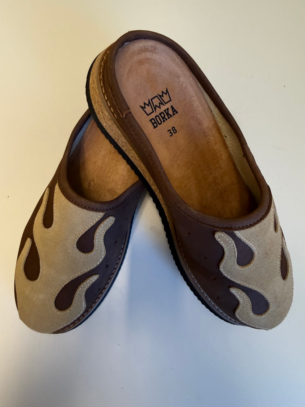 Flame Slipper Brown/Sand