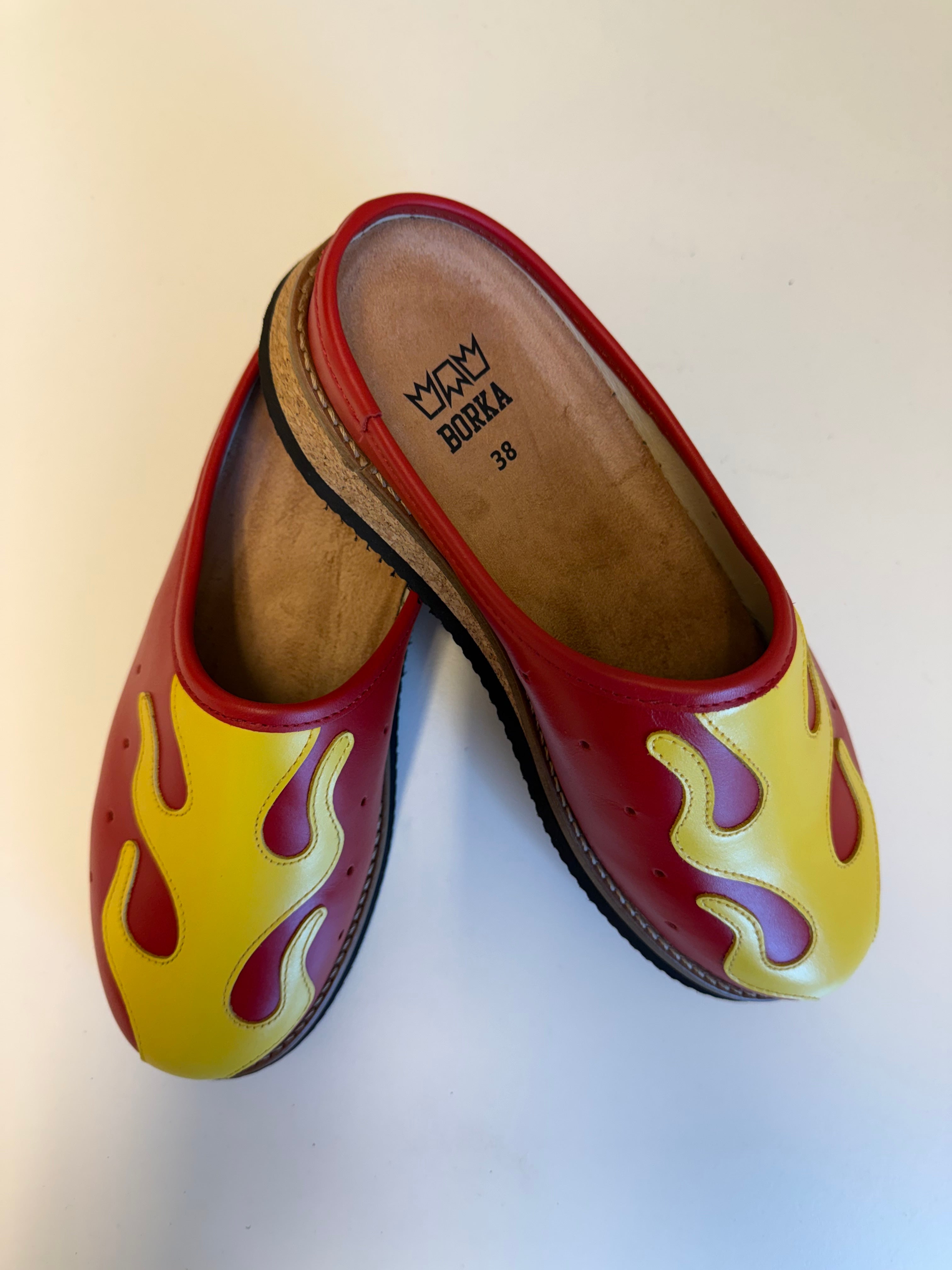 Flame Slipper Red/Yellow